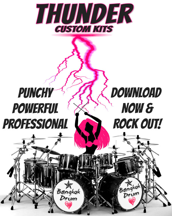 Thunder Custom Kits for Roland Drum Modules